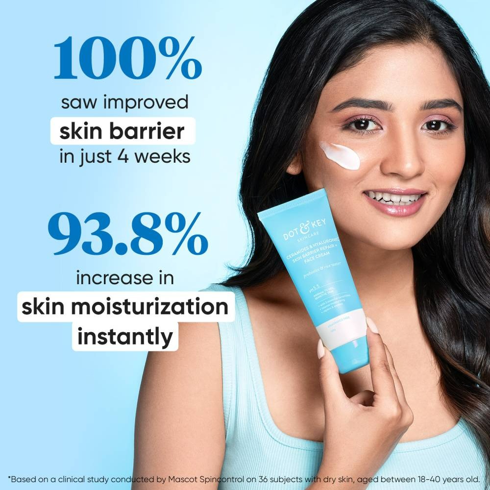 Dot & Key Ceramides & Hyaluronic Skin Barrier Repair + Face Cream