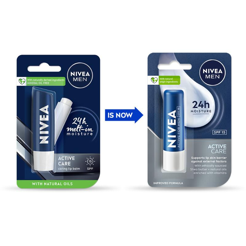 Nivea Men Active Care Lip Balm