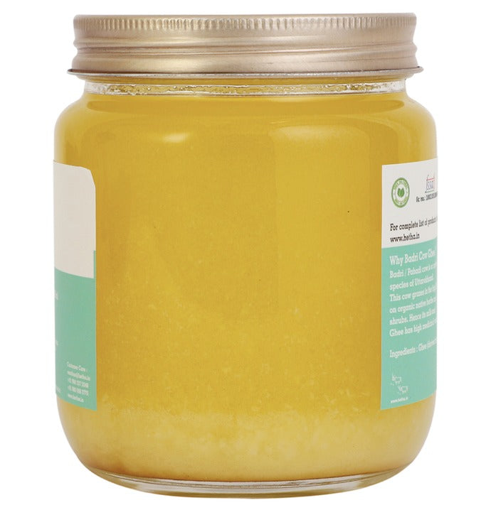Hetha Himalayan Badri Cow A2 cultured Bilona Ghee / A2 Ghee | Organic and Pure Cow Ghee | Made From Grass Fed A2 Cow's Milk 