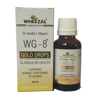 Wheezal Homeopathy WG-8 Gold Drops - Grab2buy