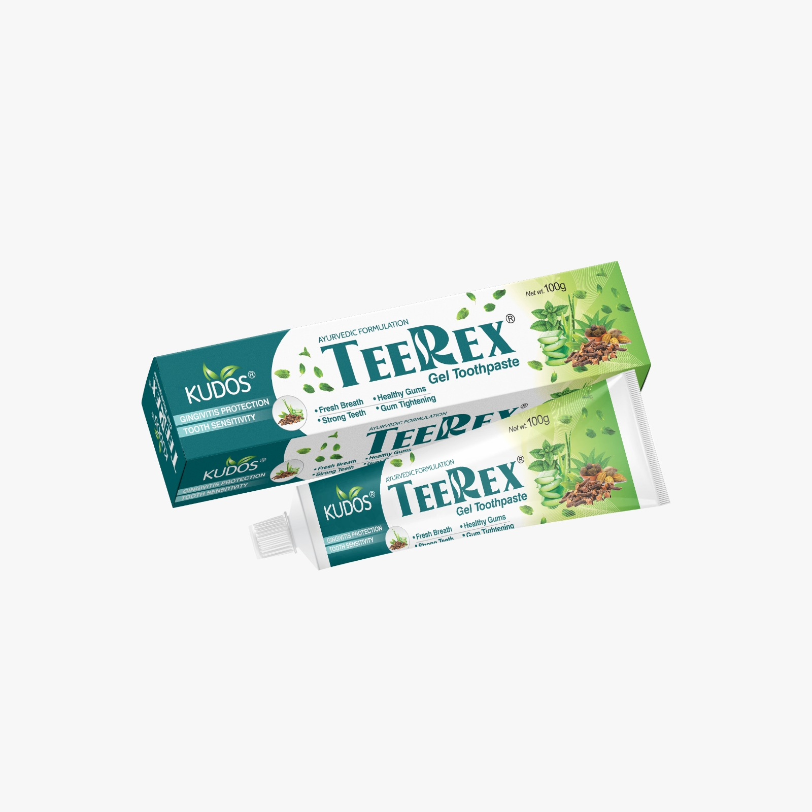Kudos Ayurveda Teerex Gel Toothpaste - Grab2buy