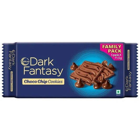 Sunfeast Dark Fantasy Choco Chip Cookies - Grab2buy