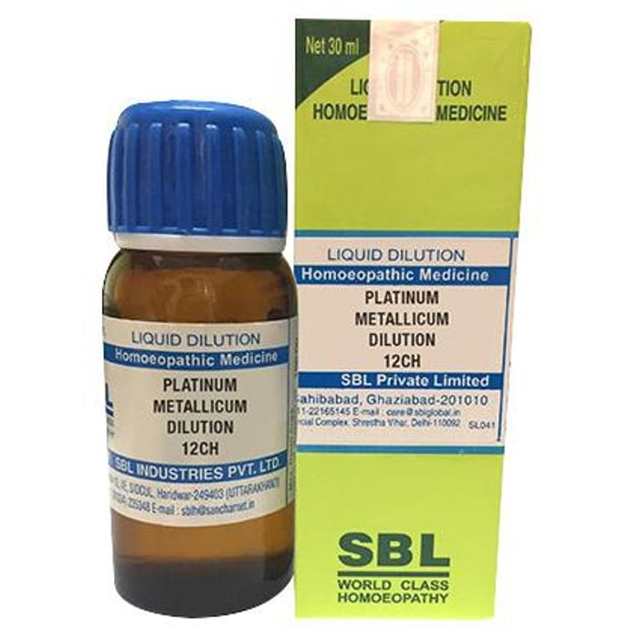 SBL Homeopathy Platinum Metallicum Dilution - Grab2buy