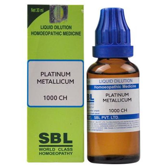 SBL Homeopathy Platinum Metallicum Dilution - Grab2buy