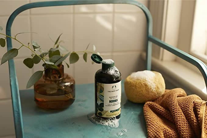 The Body Shop Moringa Shower Gel  Grab2Buy The Body Shop Grab2Buy