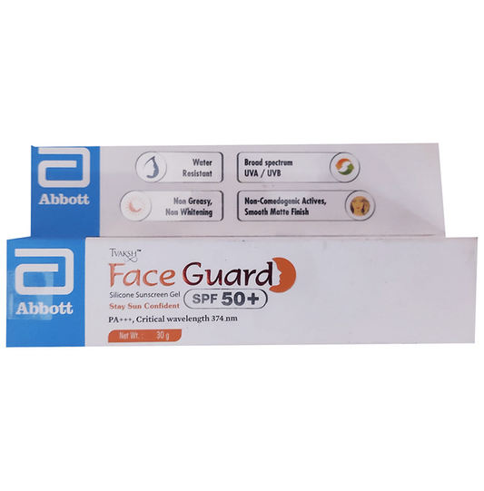 Tvaksh Face Guard Sunscreen Gel SPF 50+ - Grab2buy