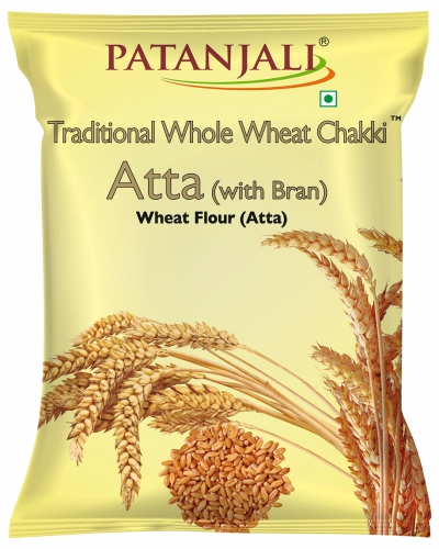 Patanjali Traditional Whole Wheat Chakki Atta with Bran - Grab2buy