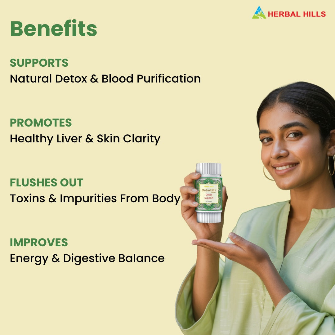 Herbal Hills Ayurveda Detox Hills Tablets 