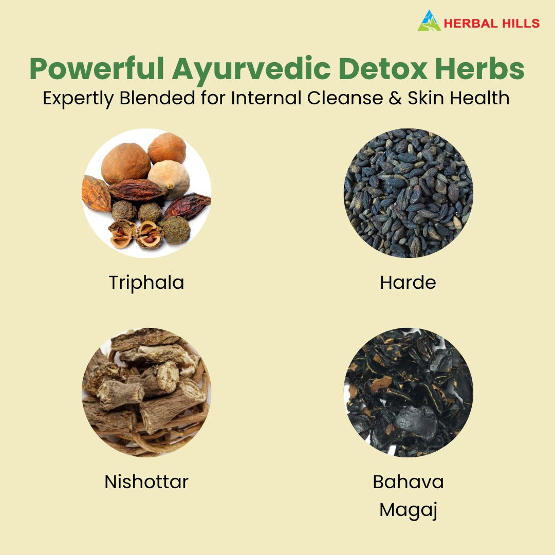 Herbal Hills Ayurveda Detox Hills Tablets 