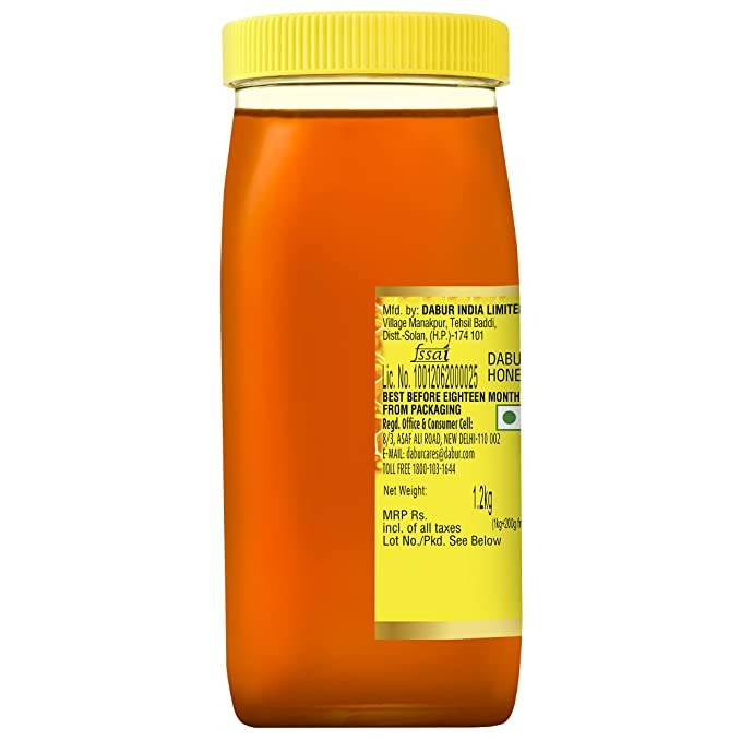 Dabur Honey | 100% Pure Natural Honey from India for Immunity & Wellness 