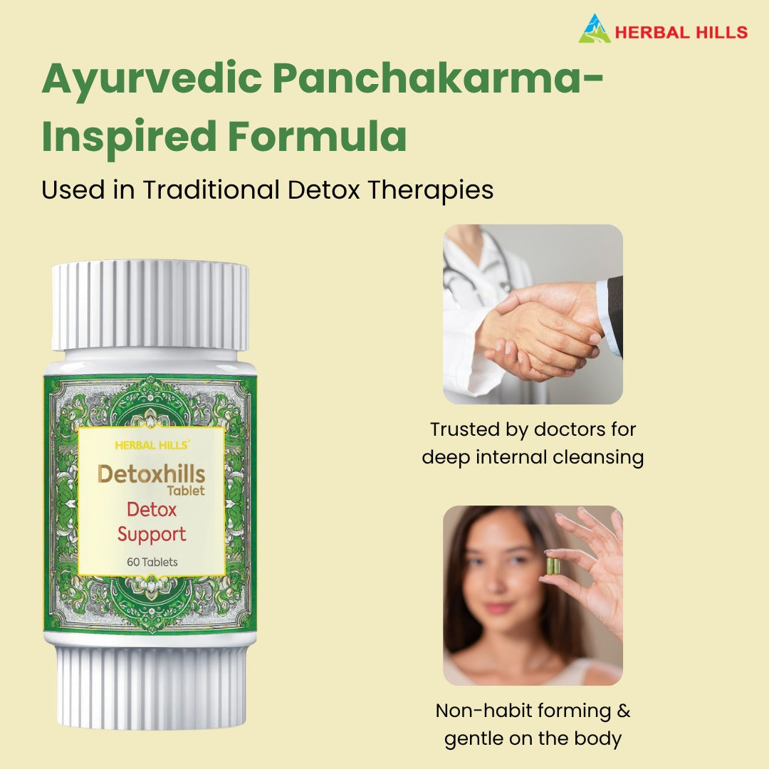 Herbal Hills Ayurveda Detox Hills Tablets 