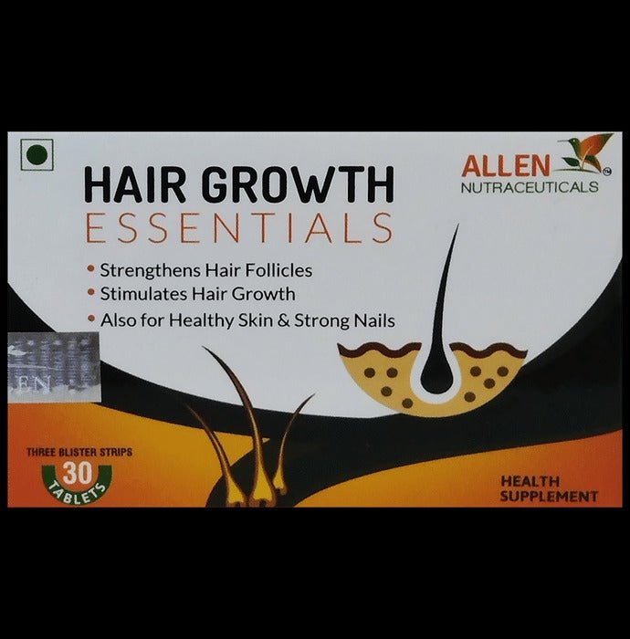 Allen Homeopathy Hair Growth Essentials Tablets 