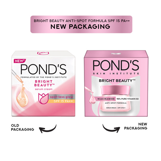 Ponds Bright Beauty Anti-Spot Fairness Cream SPF 15PA++ - Distacart
