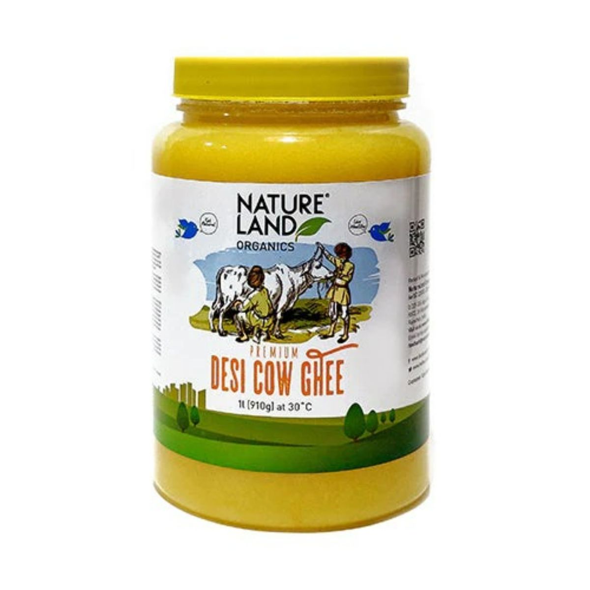 Nature Land Organics Premium Desi Cow Ghee | Organic Ghee From Desi Cow | Homemade Ghee 