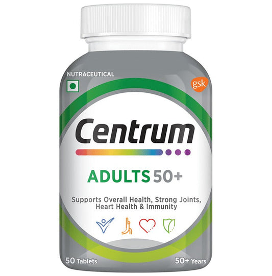 Centrum Adult 50+ Supports Overall Health Tablets 