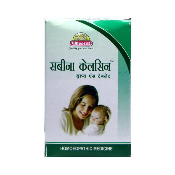 Wheezal Homeopathy Sabina Calcin Drops & Tablets 