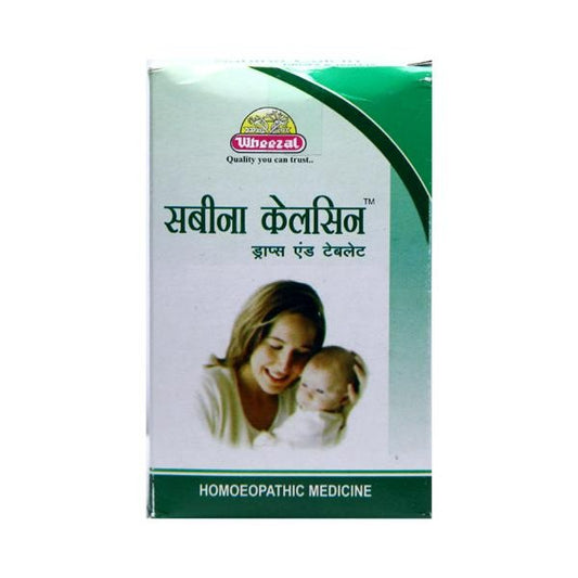 Wheezal Homeopathy Sabina Calcin Drops & Tablets 
