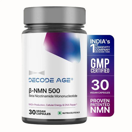 Decode Age NMN 500 Capsules Genie India