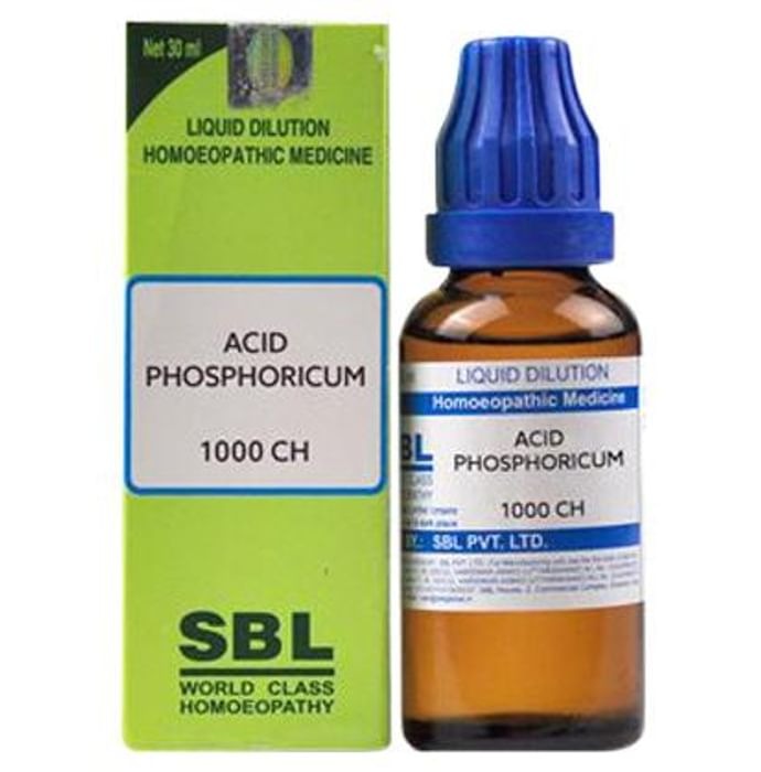 SBL Homeopathy Acid Phosphoricum Dilution - Grab2buy