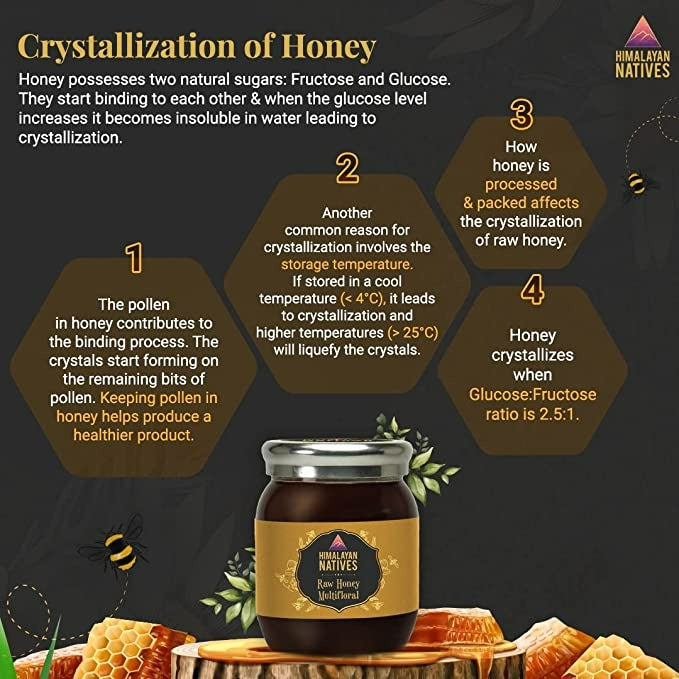 Himalayan Natives Multifloral Raw Honey - Grab2buy