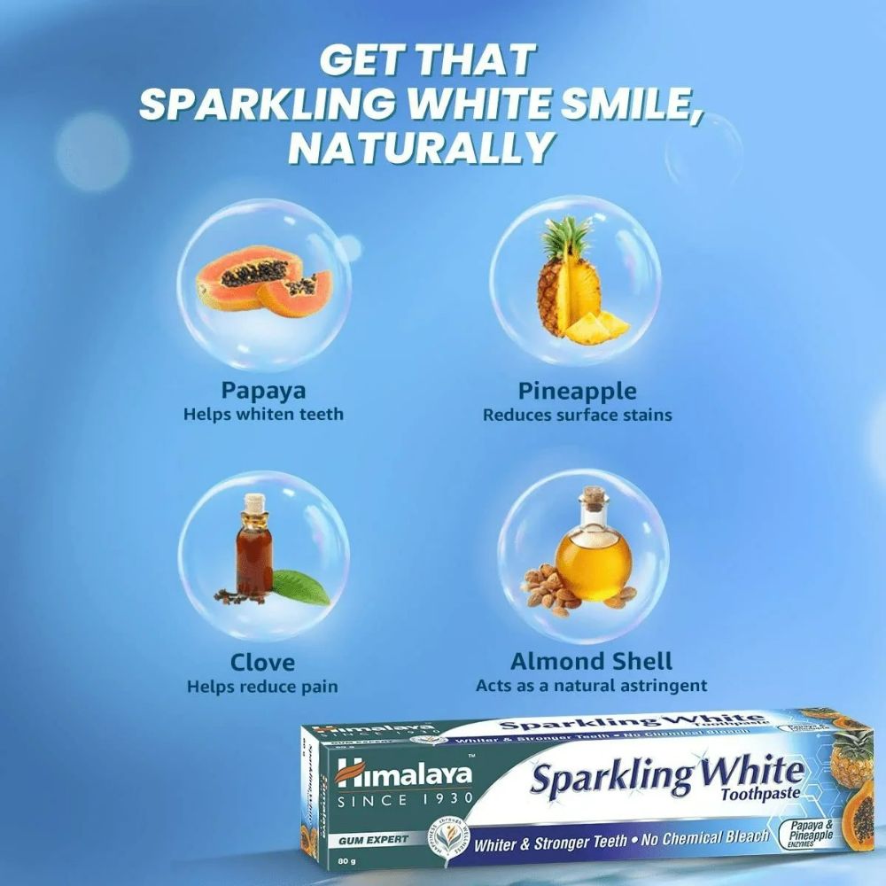 Himalaya Sparkling White Tooth Paste 