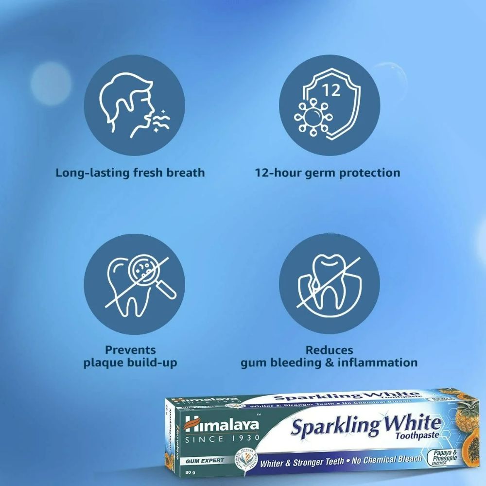 Himalaya Sparkling White Tooth Paste 
