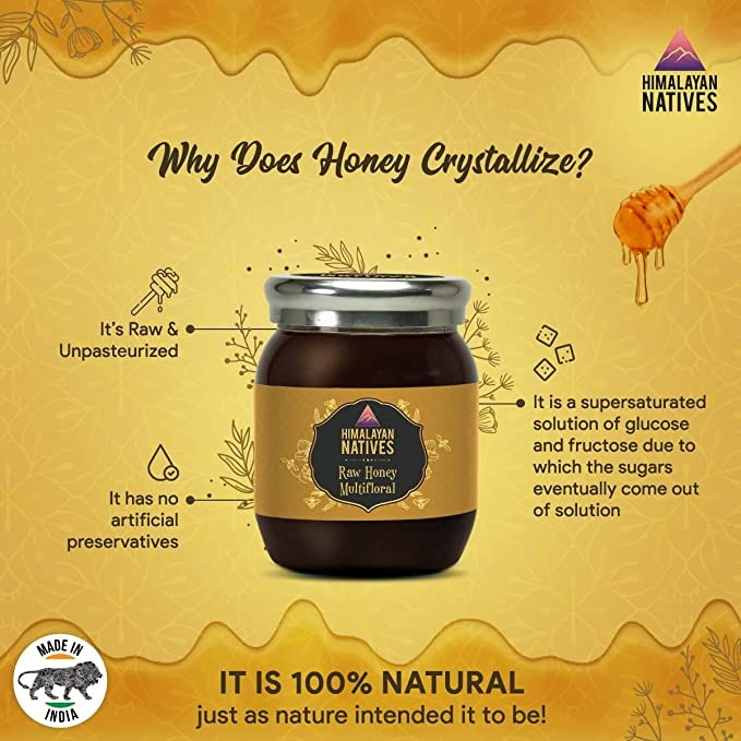 Himalayan Natives Multifloral Raw Honey - Grab2buy