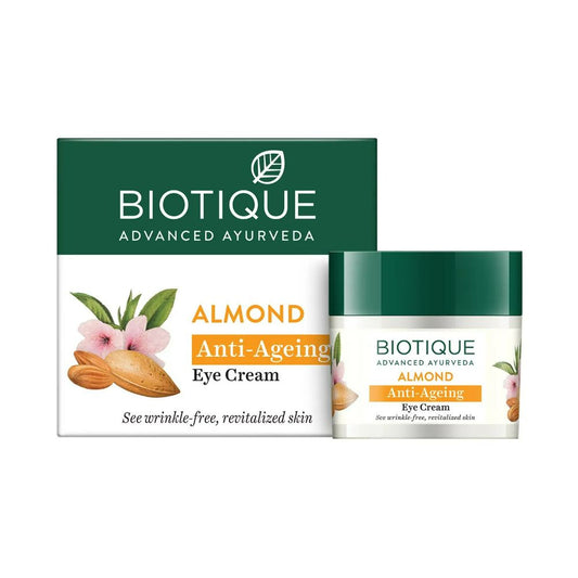 Biotique Bio Almond Soothing And Nourishing Eye Cream - Grab2buy