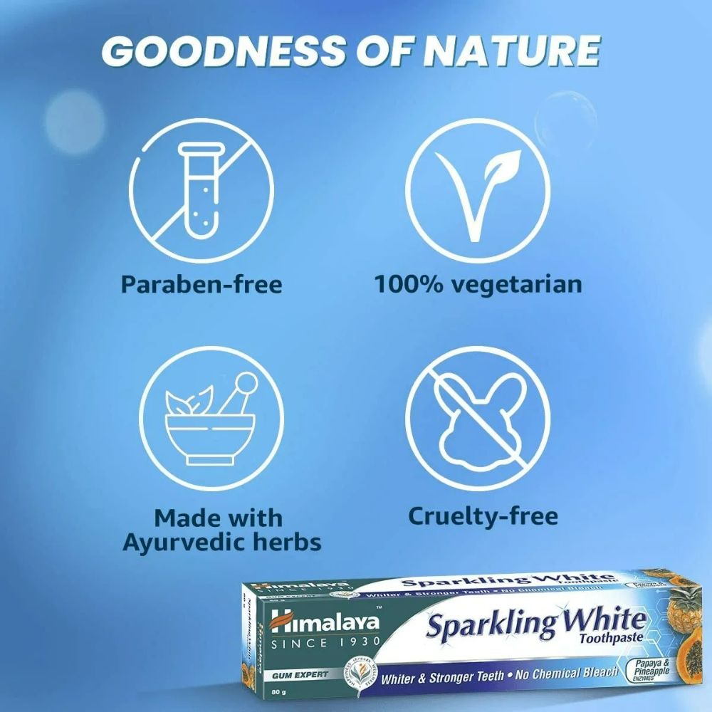 Himalaya Sparkling White Tooth Paste 
