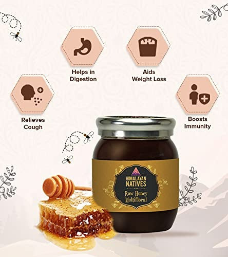 Himalayan Natives Multifloral Raw Honey - Grab2buy