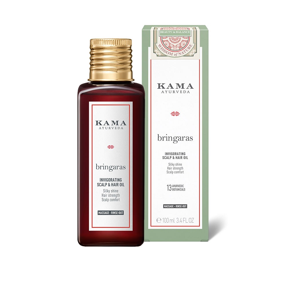 Kama Ayurveda Bringaras Invigorating Scalp & Hair Oil  Grab2Buy Kama Ayurveda Grab2Buy