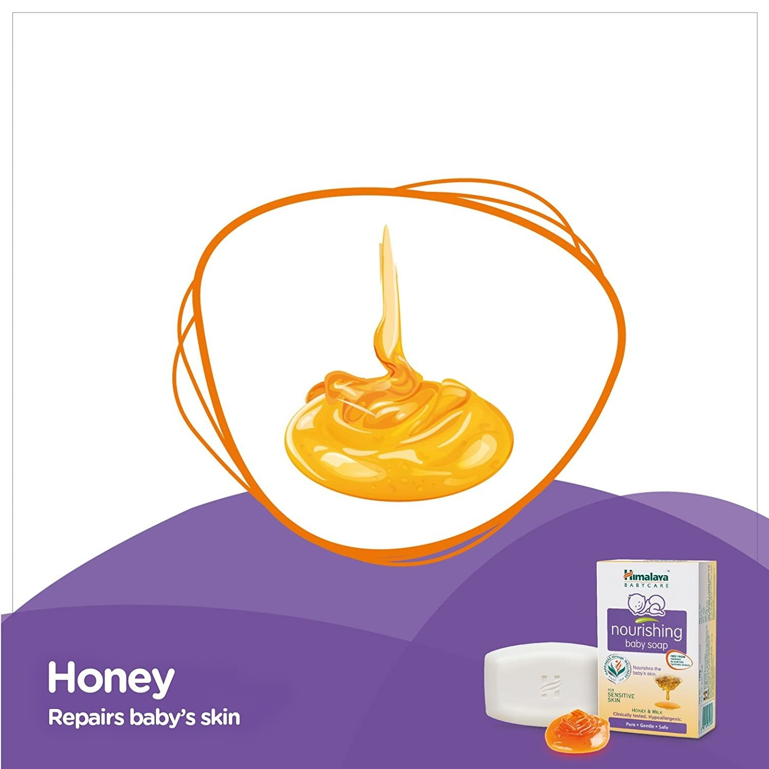 Himalaya Herbals - Nourishing Baby Soap - Distacart