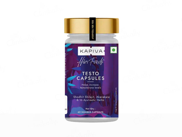 Kapiva Ayurveda Himfoods Testosterone Booster Capsules 