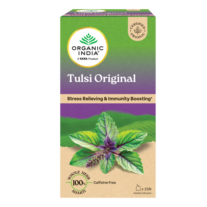 Organic India Tulsi Original 25 Tea Bags 