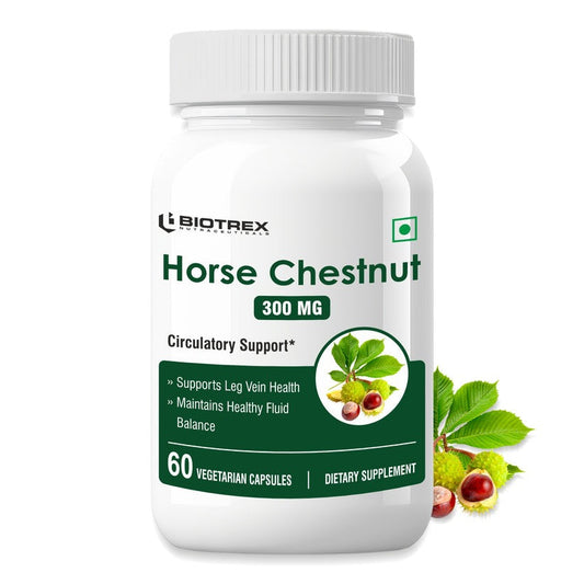 Biotrex Horse Chestnut 300Mg Veg Capsules 