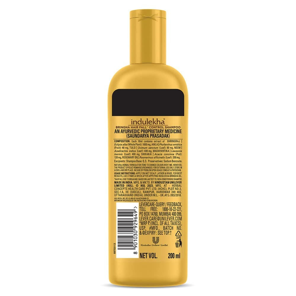 Indulekha Bringha Anti Hair Fall Shampoo - Grab2buy