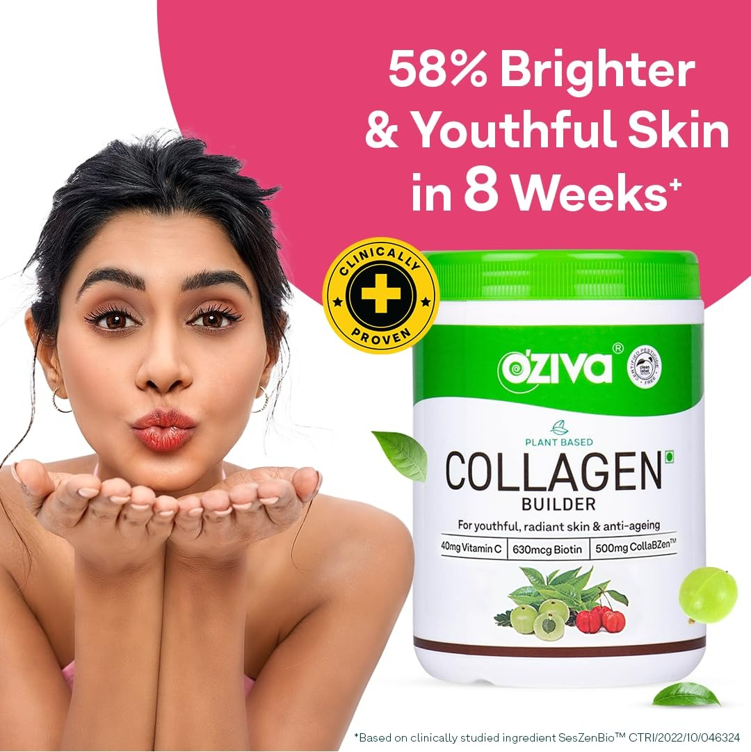 OZiva Plant Based Collagen Builder - Grab2buy