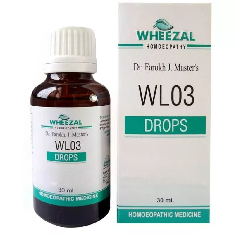 Wheezal Homeopathy WL-03 Drops 