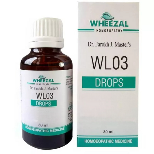 Wheezal Homeopathy WL-03 Drops 