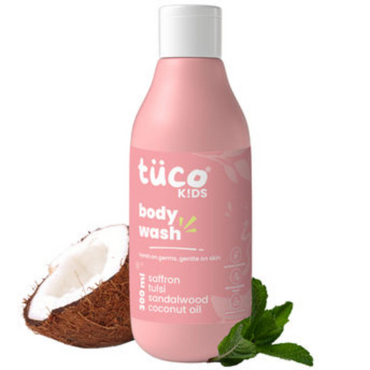 TuCo Intelligent Kids Grime Master Shower Gel With Tulsi, Saffron & Sandalwood  Grab2Buy TuCo Intelligent Kids Grab2Buy