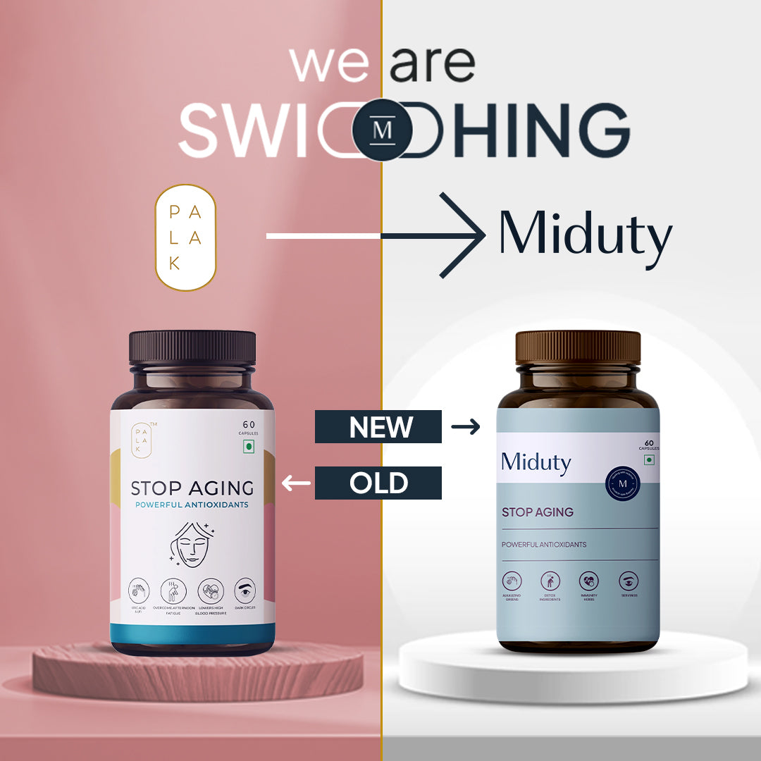 Miduty by Palak Notes Stop Aging Capsules - Grab2buy