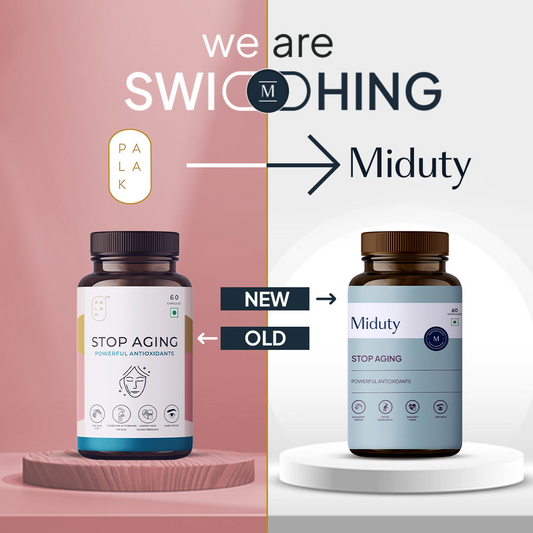 Miduty by Palak Notes Stop Aging Capsules - Grab2buy