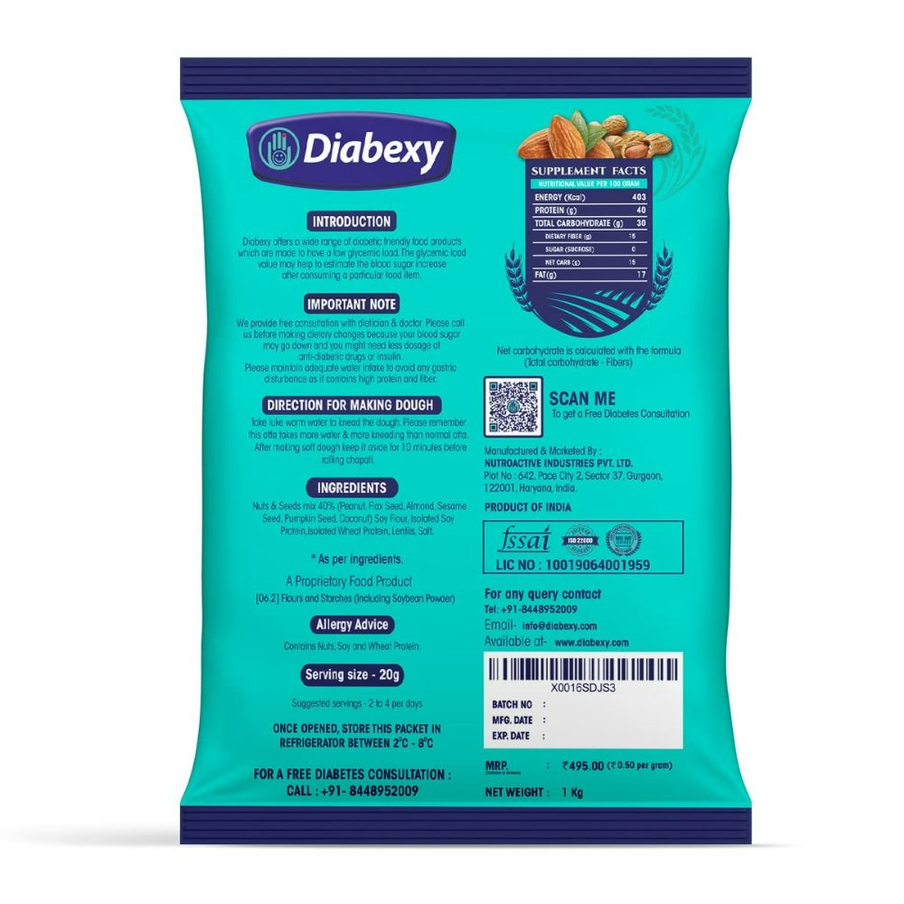 Diabexy Atta - Sugar Control for Diabetes 