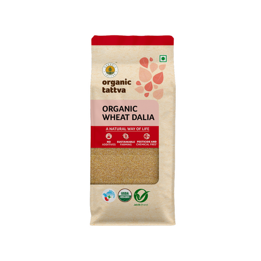 Organic Tattva Wheat Dalia - Grab2buy