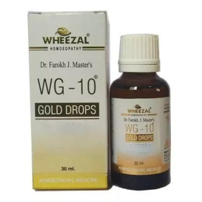 Wheezal Homeopathy WG-10 Gold Drops 