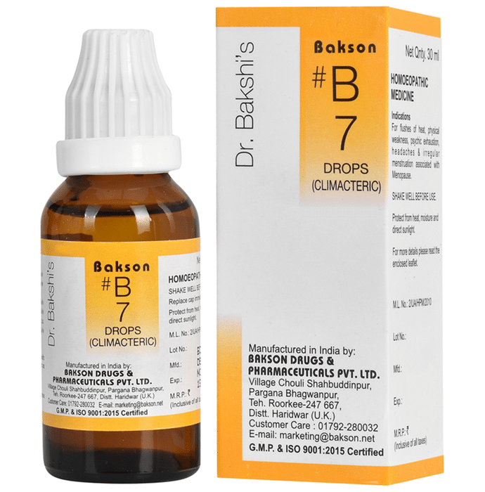 Bakson's Homeopathy B07 Drops 