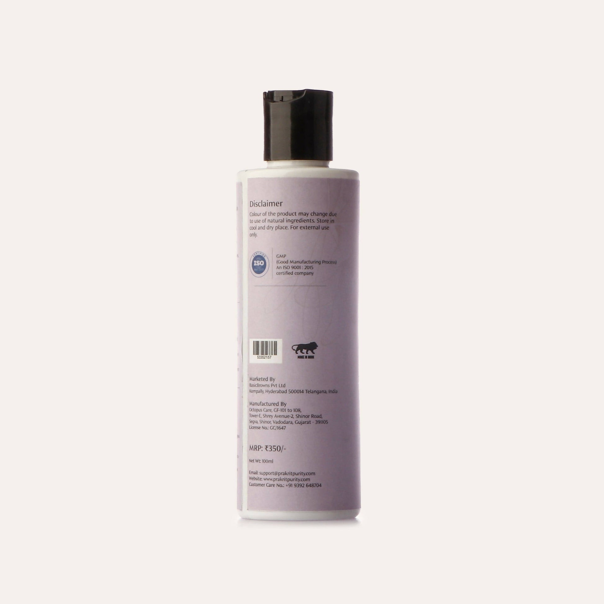 PrakritPurity Hair Care Shampoo 