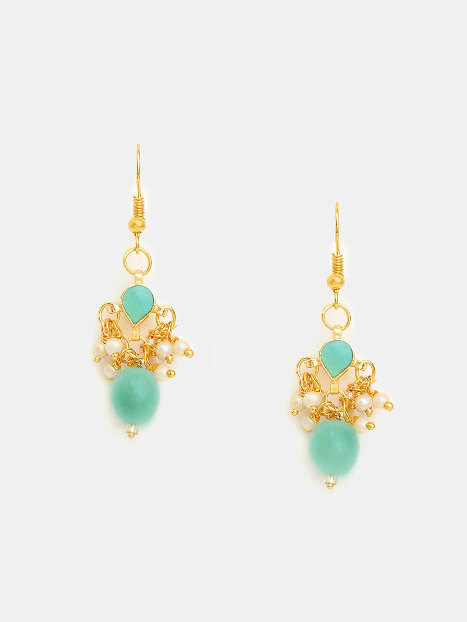 Ruby Raang Chandni Green Earring