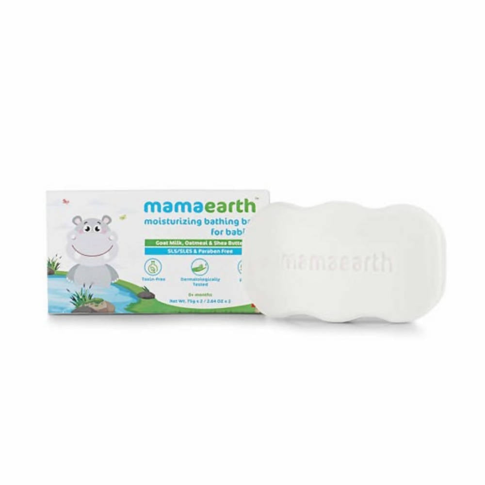 Mamaearth Moisturizing Bathing Bar Soap For Babies 