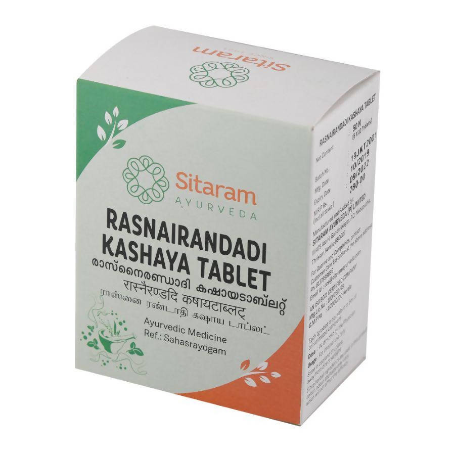 Sitaram Ayurveda Rasnairandadi Kashaya Tablet 
